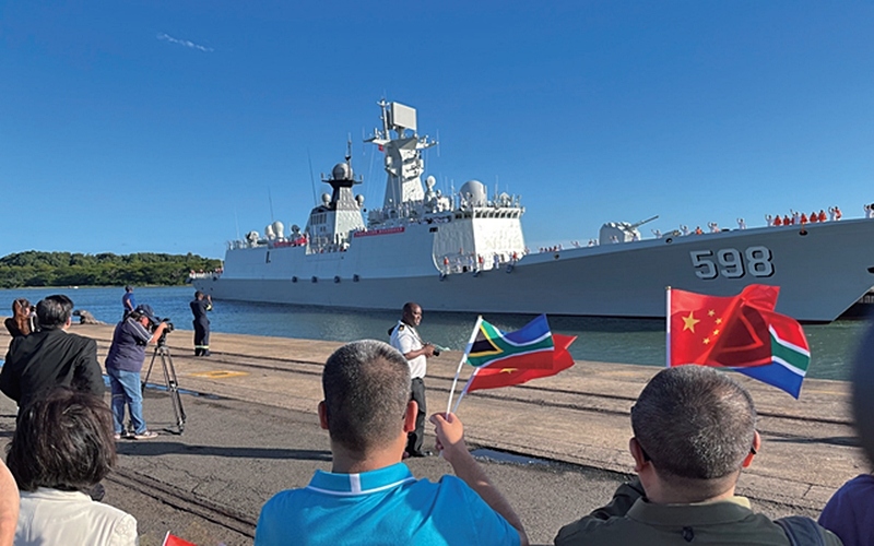 Trung Quốc cử 3 tàu hộ vệ tên lửa tham gia tập trận chung với Nga và Nam Phi